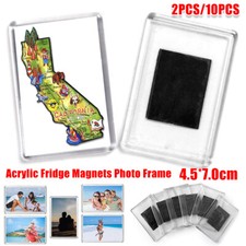 2~10PCS Blank Acrylic Magnetic
