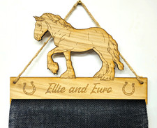 Clydesdale Horse Rosette