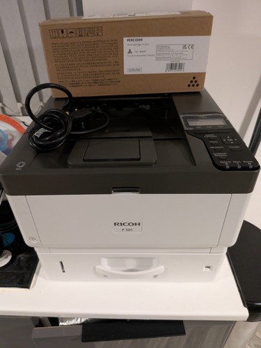 Ricoh 501 monochrome laser - p,