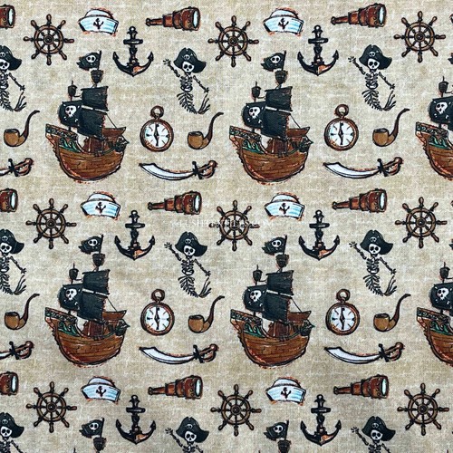 Sailing pirate ship digital - ship,