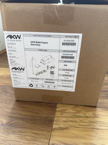 Akw bidet engine side entry - bidet,