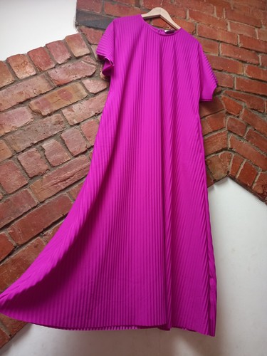 Cos oversized pleated fuchsia - oversized,