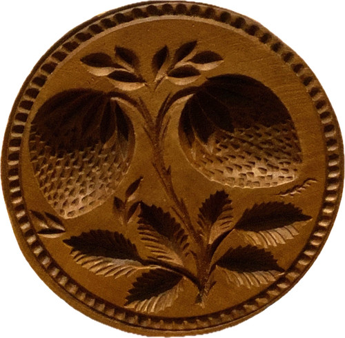 Double strawberry butter stamp - double,