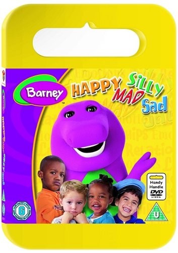 Barney happy mad silly sad - happy,