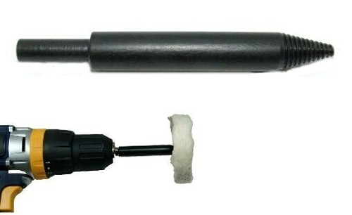 Metal polishing wheel - metal, mandrel