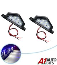 2x  White 6 LED Rear Tail