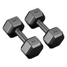 2*5KG Hex Dumbbell Home Gym