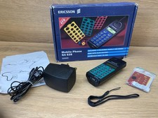 Ericsson GA628 Vintage Retro Mobile Phone, Boxed with accessories. Not working.