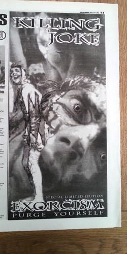 Killing joke exorcism 1994 - killing,