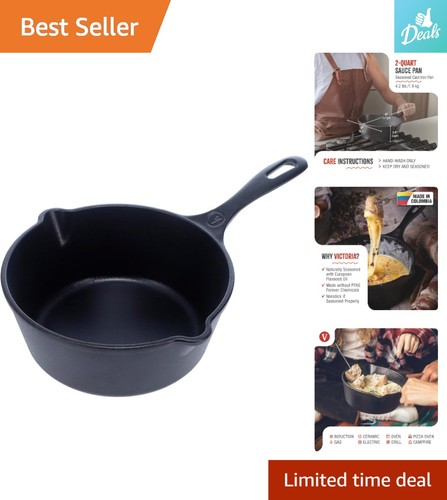 Durable 2qt cast iron - durable,
