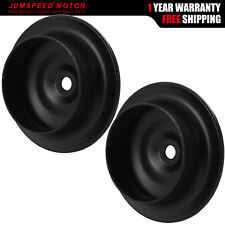 Pair Top Rear Spring Plates Seats Fit VW Mk2 Mk3 Golf Vento Syncro & Corrado