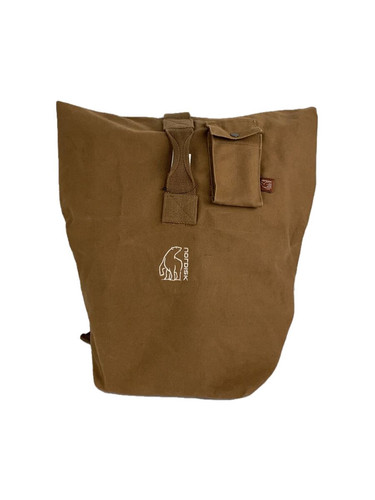Nordisk canvas bag brown - nordisk,