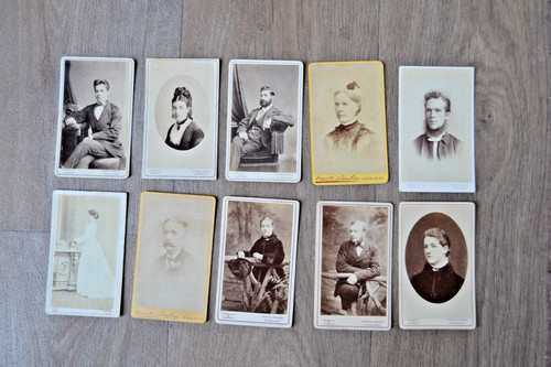 Lot ten carte visite - carte,