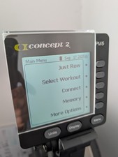 Concept2 PM5 Indoor Rower Rowing Machine Perspex Monitor Guard Cover Protection.