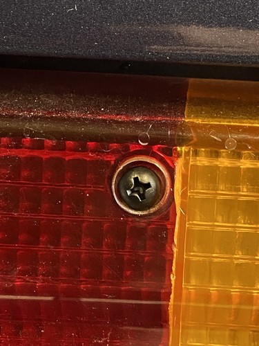 Rear light lens - rear,