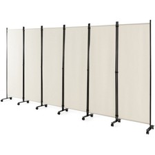 COSTWAY 6-Panel Folding Room