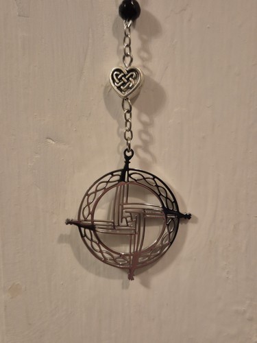 Silver and onyx - onyx, rosary