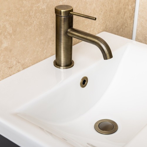 Como antique brushed brass - como,