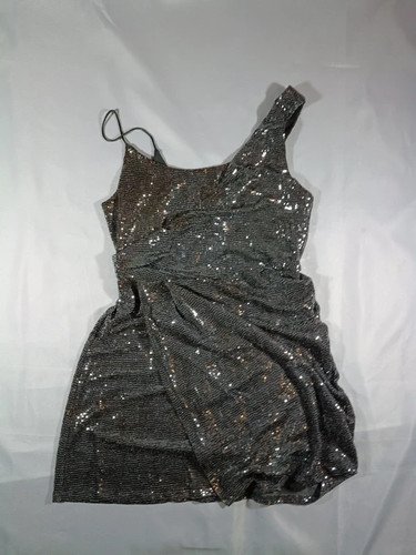 Topshop silver sparkly drape - topshop,