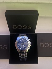 Blue Hugo Boss Watch Stainless