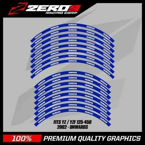 Yamaha rim decals 19 - yamaha, 21"
