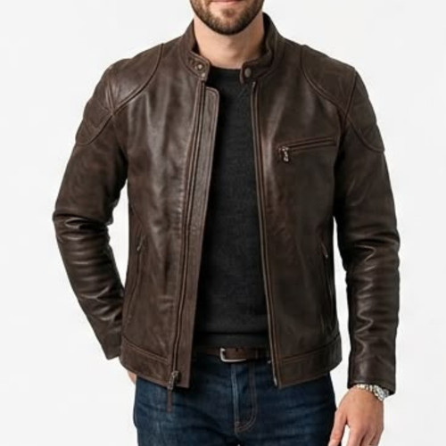 Mens distressed brown - mens, leather