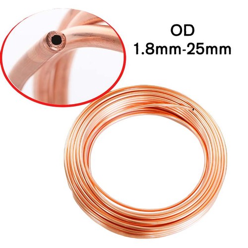 Soft copper tube - coil, pancake
