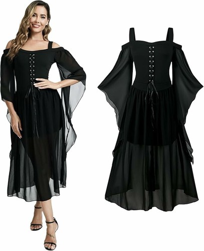 Women gothic black - women's,