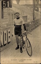 Postcard Cyclist Anzani, Sprinter, Italy - 11279258