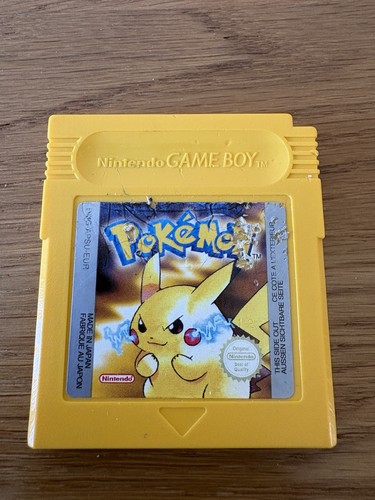 Pokemon yellow gameboy - pokemon, color
