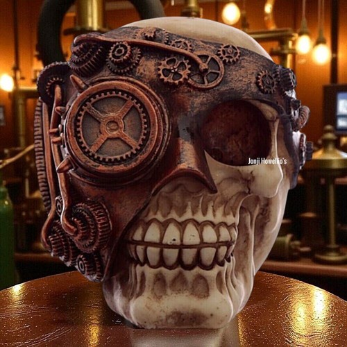 Steampunk skull gothic - steampunk,