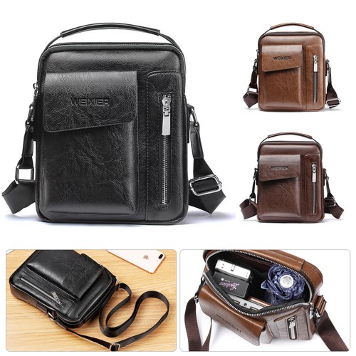 Men crossbody bag - bag, leather