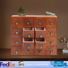 16 Drawers Vintage Tabletop
