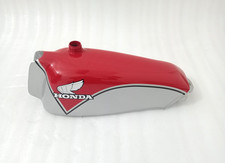 Honda TL250 TL 250 Trials 1975-76 Red & Silver Paint Alloy Fuel Petrol Gas Tank
