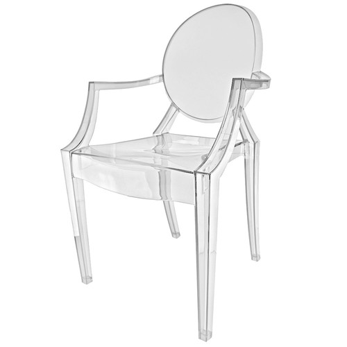 Set ghost chairs - set,