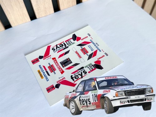 Decals for opel ascona - decals,