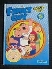 (2013) FAMILY GUY ANNUAL 2014 HC with Stewie Mask VF+ 8.5 Pedigree