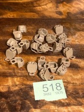 22x Lego Mini Figure Dark Tan