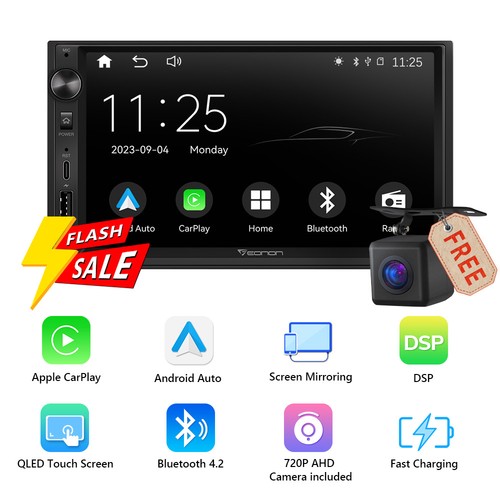 Cam eonon double din - double, 7"
