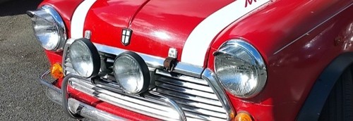 Spot lights off mini - mini, classic