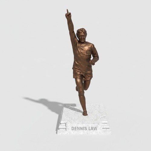 Denis law statue scotland - law,