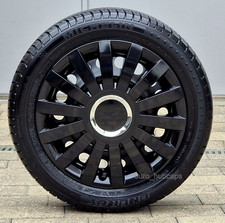 🚗 FULL Set of 4x15" wheel trims to fit VW GOLF MK6 2009 - 2013 🚗+ badges