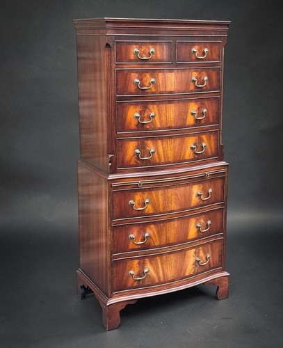 Figured mahogany serpentine - mahogany,