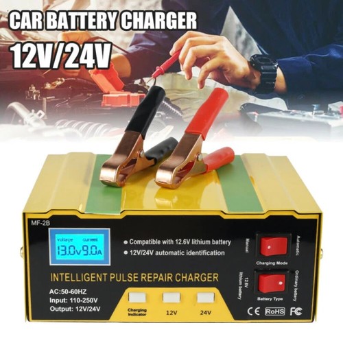 Smart car battery - battery, charger
