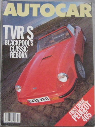 Autocar magazine 1987 - autocar,