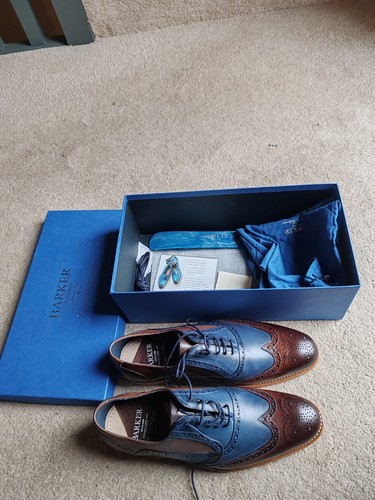 Men brogue shoe barker - brogue, by