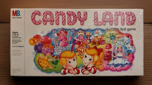 Vintage 1984 candy land board - vintage,