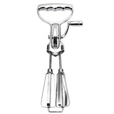 Vintage Rotary Hand Whisk Egg Whisk Hand Beater Mixer Double Wheel  Mixer