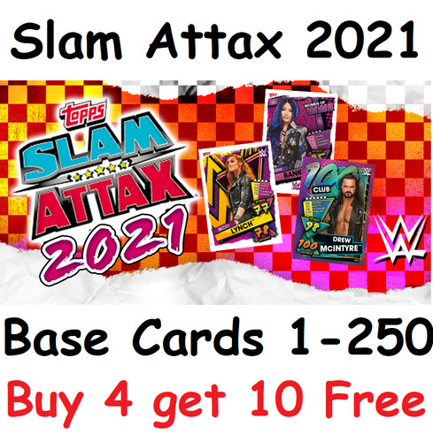 Wwe slam attax 2021 - slam,