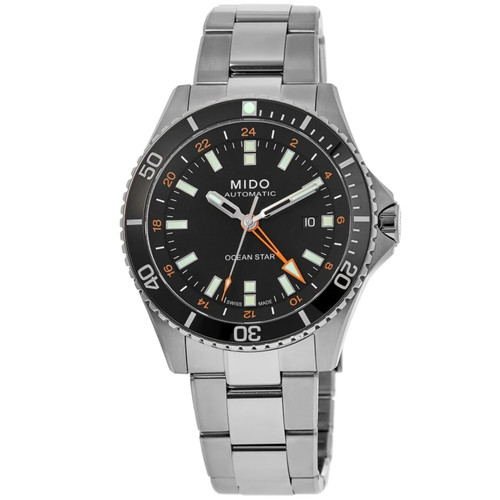 New mido ocean star - new, gmt